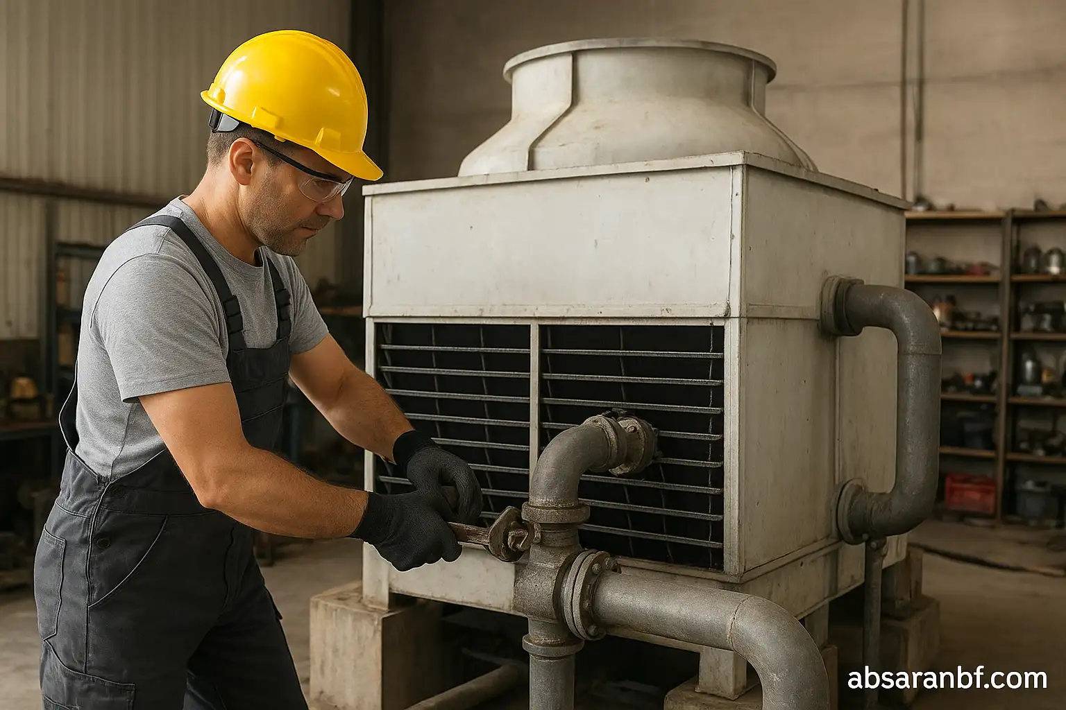 سرویس و نگهداری برج خنک کننده